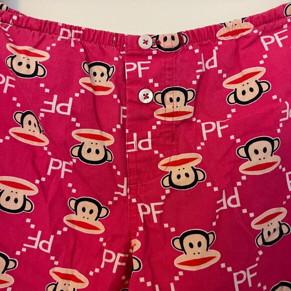Paul Frank Pink Monkey Sweatpants - Picture 1 of 3